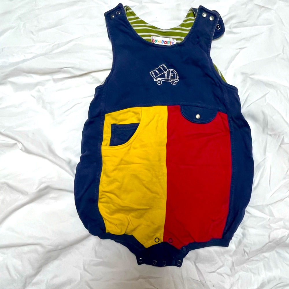 Rainbow Gymboree 12 month bubble